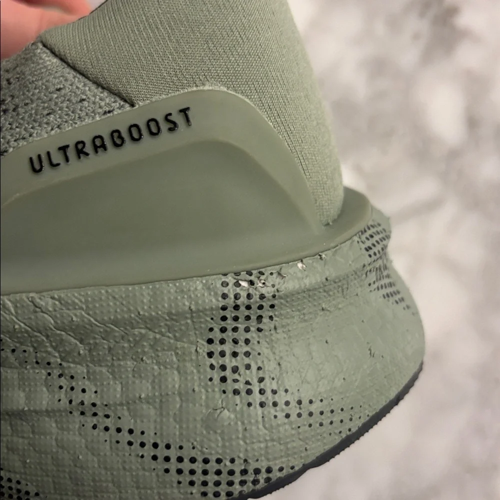 Adidas Men's Olive Ultraboost 5x Athletic Shoes